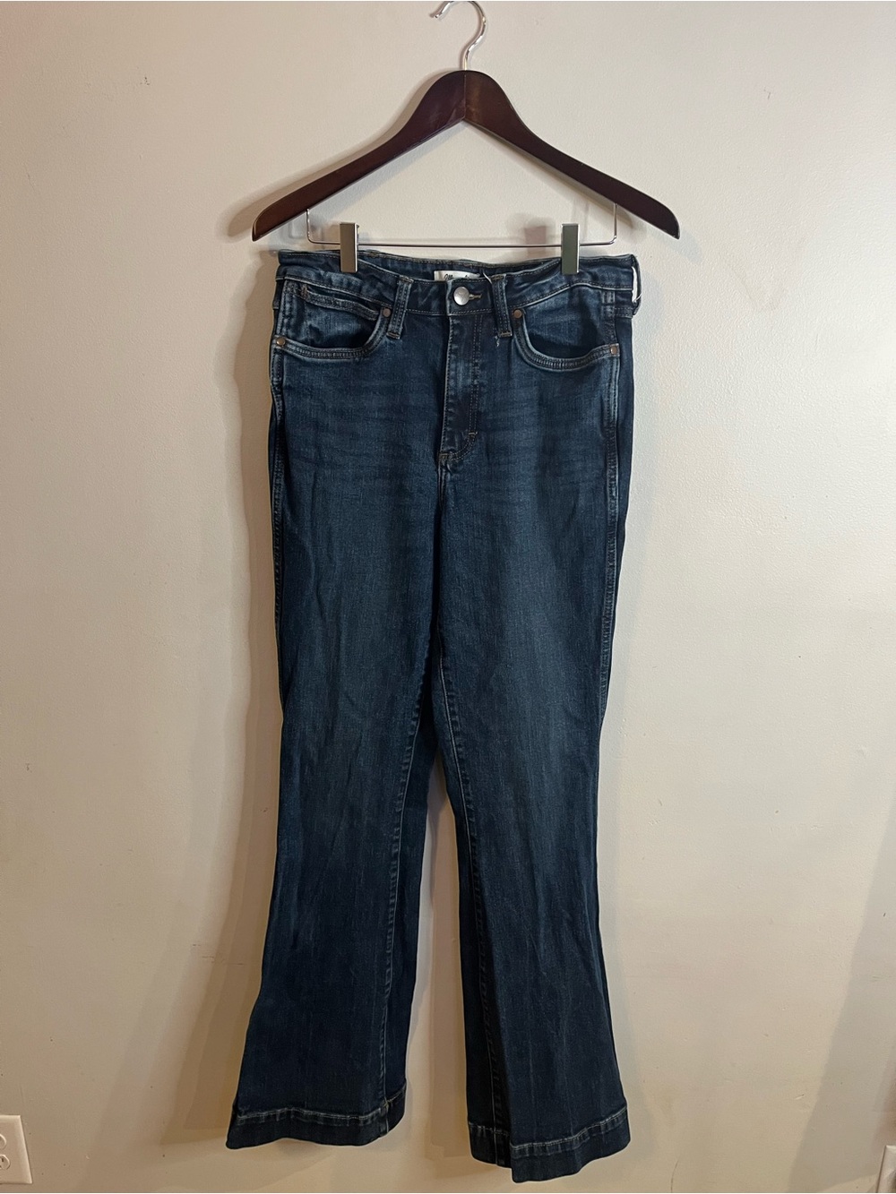 Wrangler Dark Blue Flare Jeans